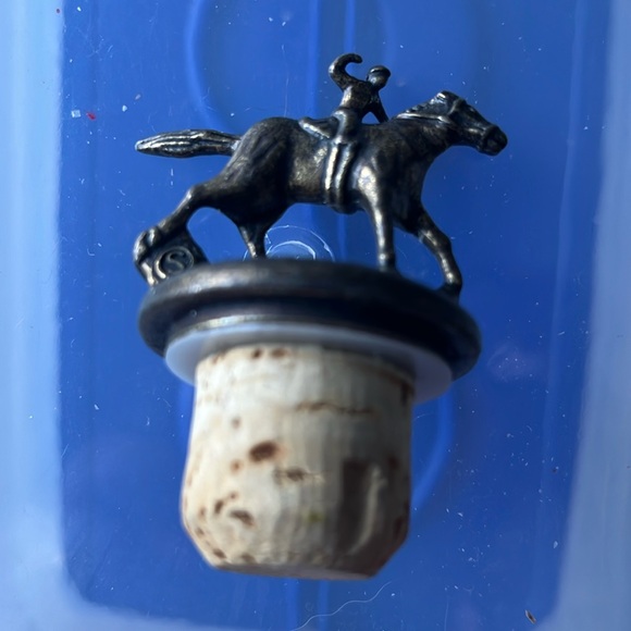 Blanton’s Bourbon “S” jockey bottle stopper - Picture 2 of 4